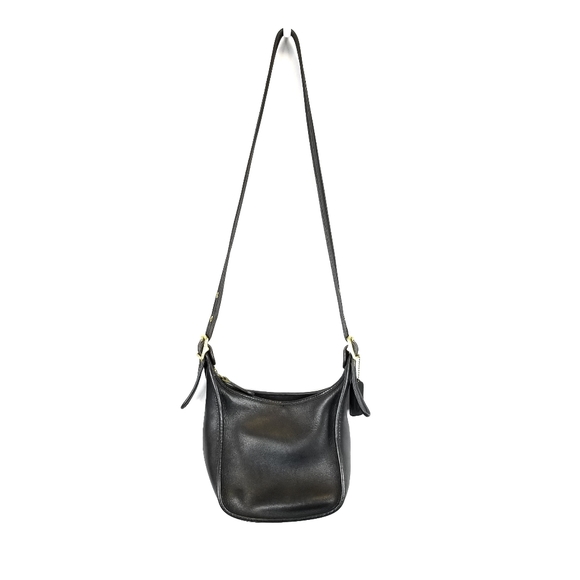 Coach Handbags - Vintage Coach Black Hobo Crossbody Purse